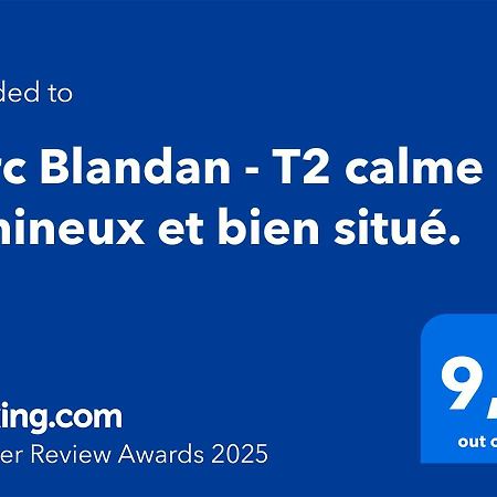 Apartament Parc Blandan - T2 Calme Lumineux Et Bien Situe. Lyon Zewnętrze zdjęcie