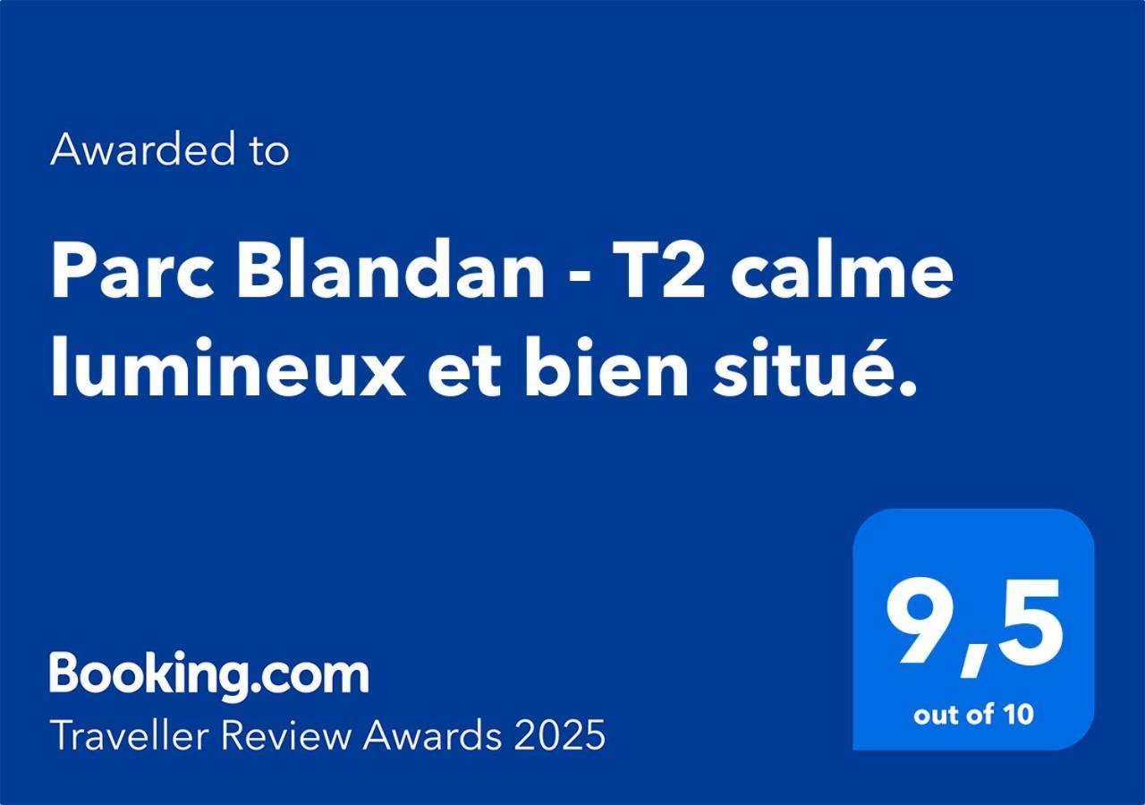 Apartament Parc Blandan - T2 Calme Lumineux Et Bien Situe. Lyon Zewnętrze zdjęcie